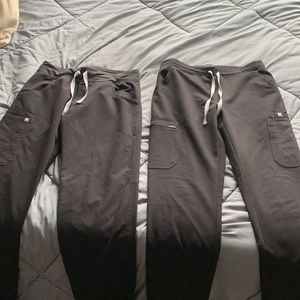 Black Figs scrub bottoms - 2 pairs